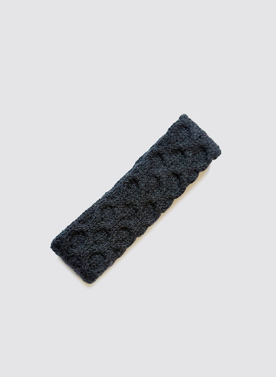 Maria la Rosa Headband Haarband Rot Wolle