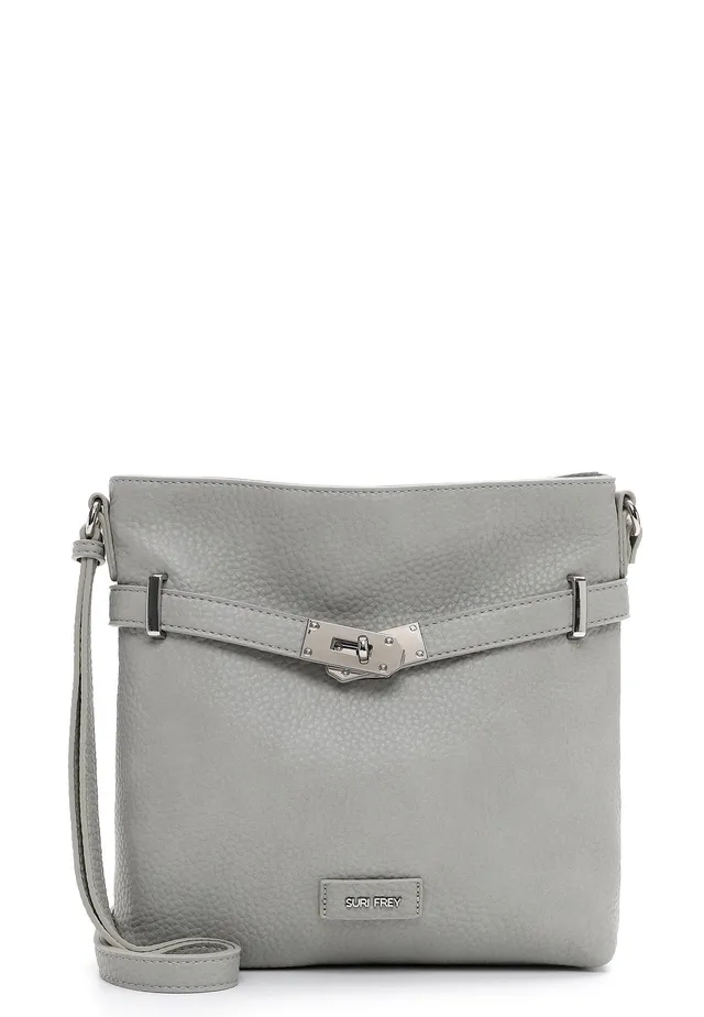 SURI FREY Leony Crossover Bag Umhängetasche Hellgrau