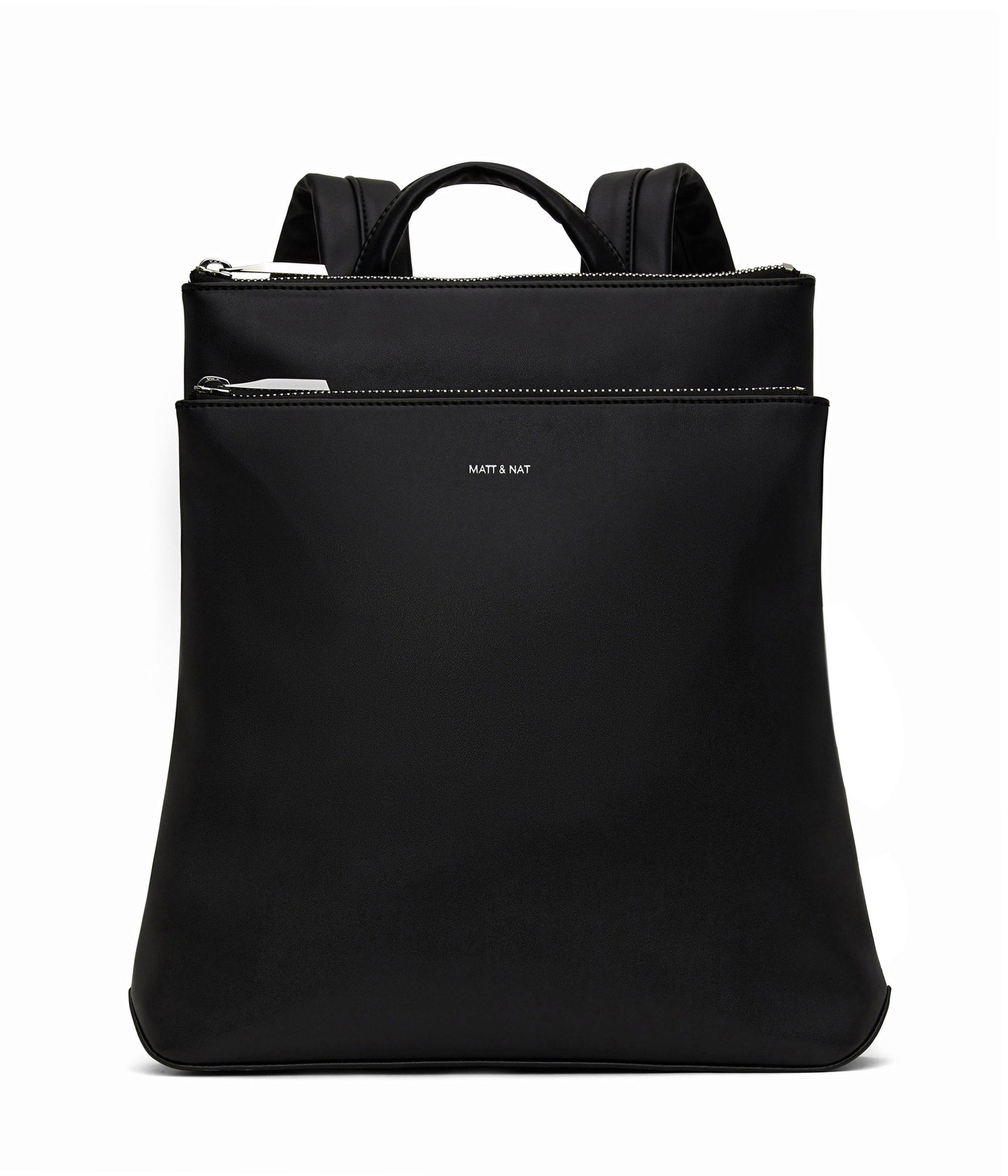Matt & Nat Sol Nara Rucksack Schwarz Laptop 13" vegan