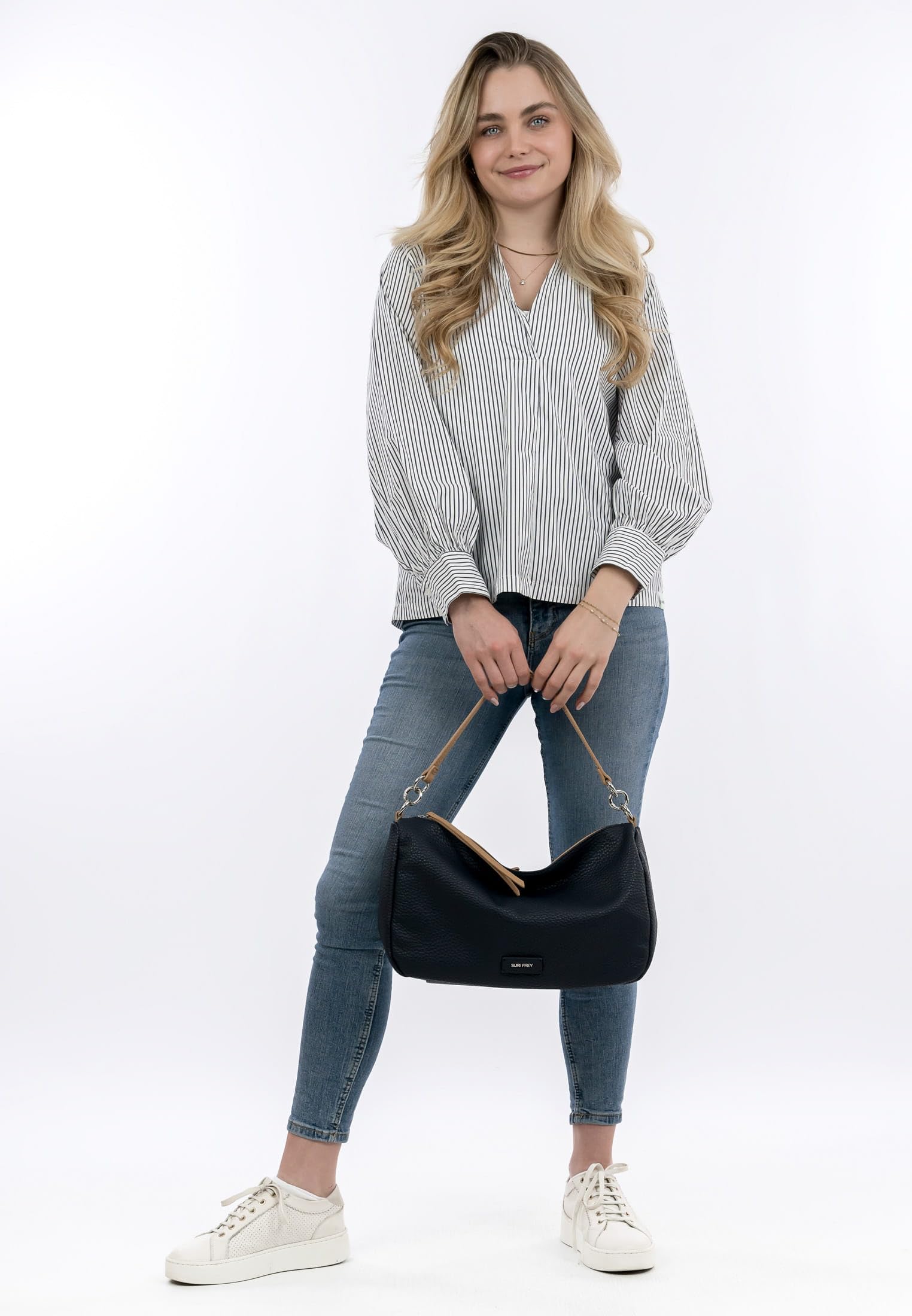 SURI FREY Batty Schultertasche Dunkelblau