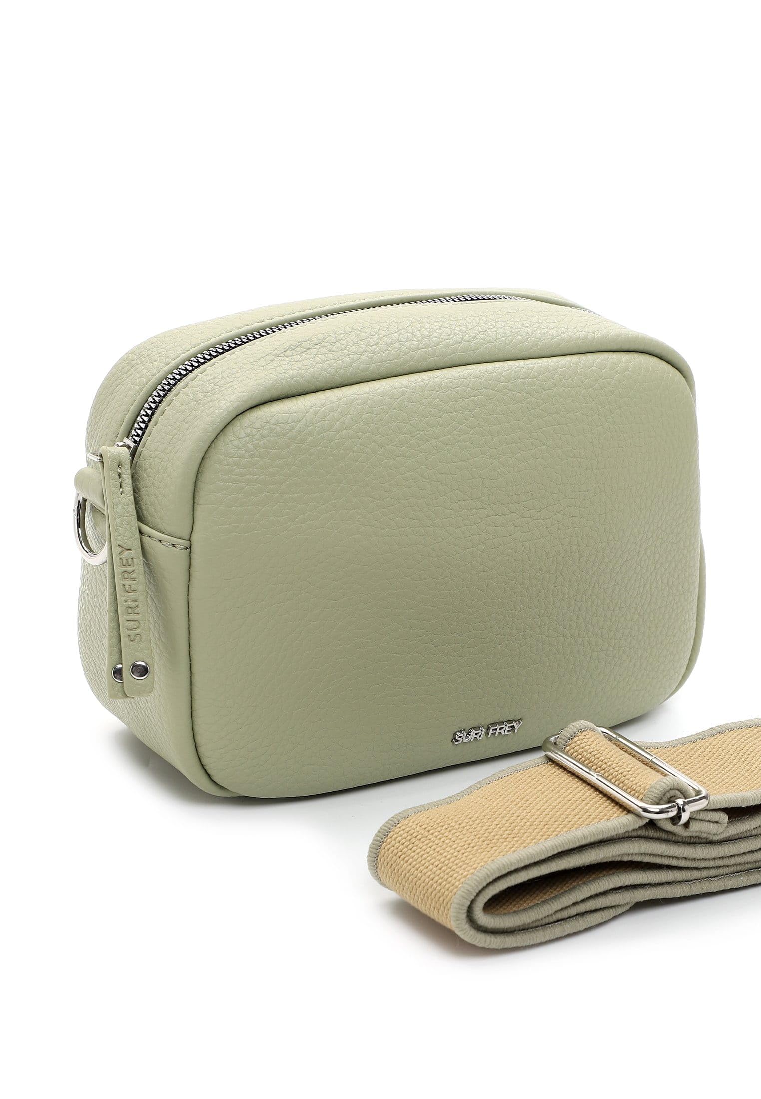 SURI FREY Hanny Shoulderbag Pistachio mit Zipper