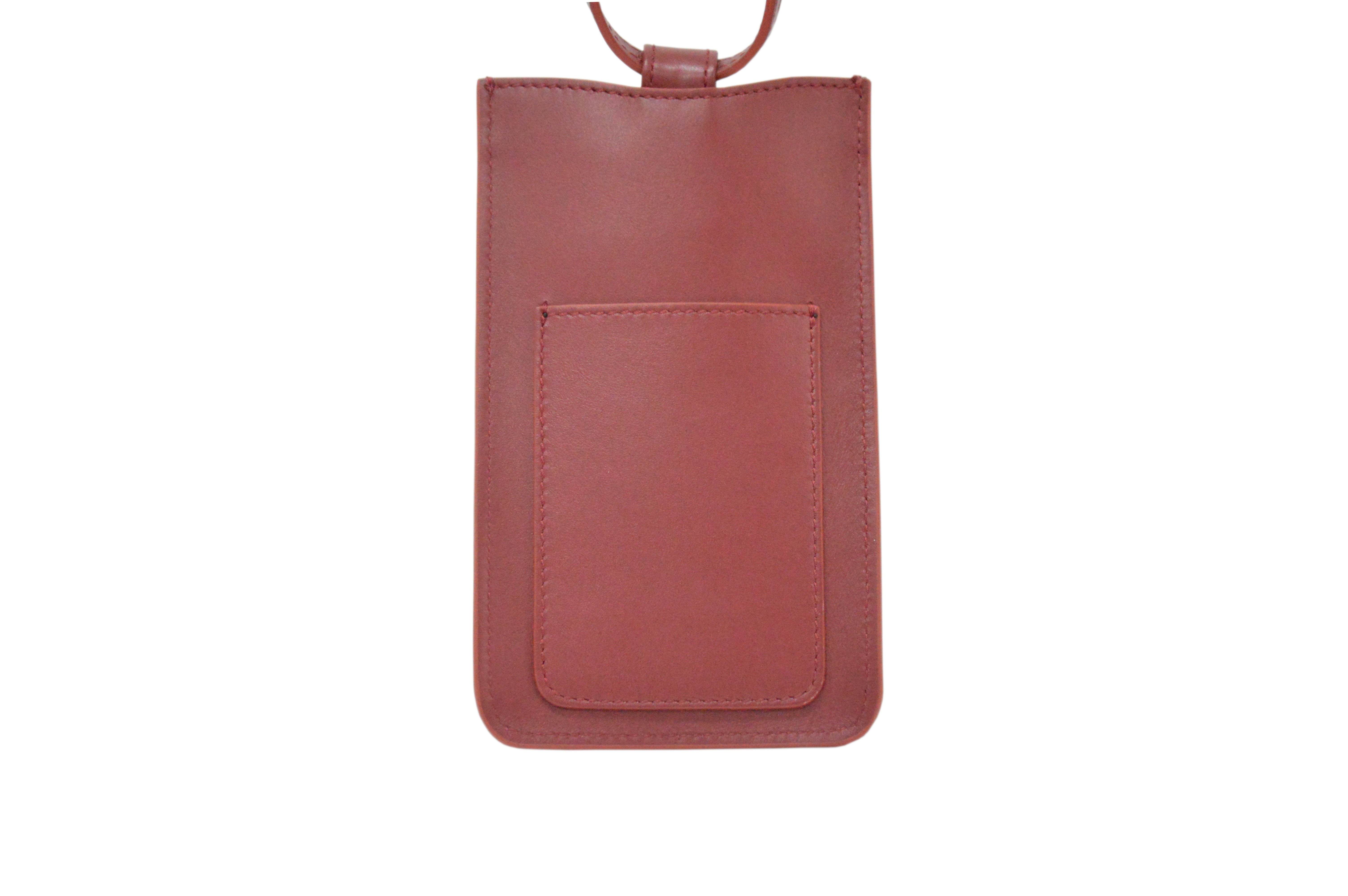 Lamarthe Ambre Handy-Etui Bordeaux Rindsleder