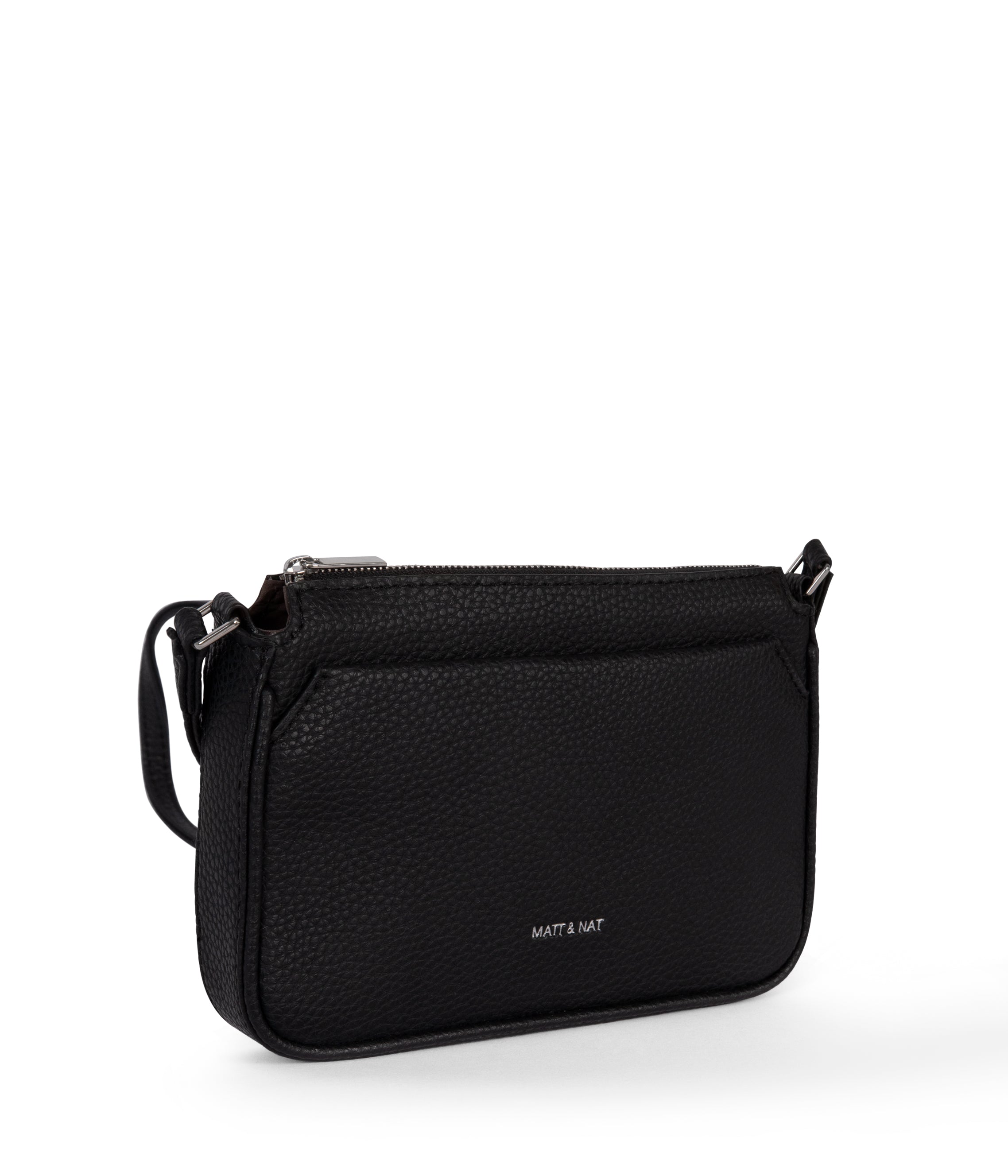 Matt & Nat Ivy Umhängetasche Purity Schwarz Slim