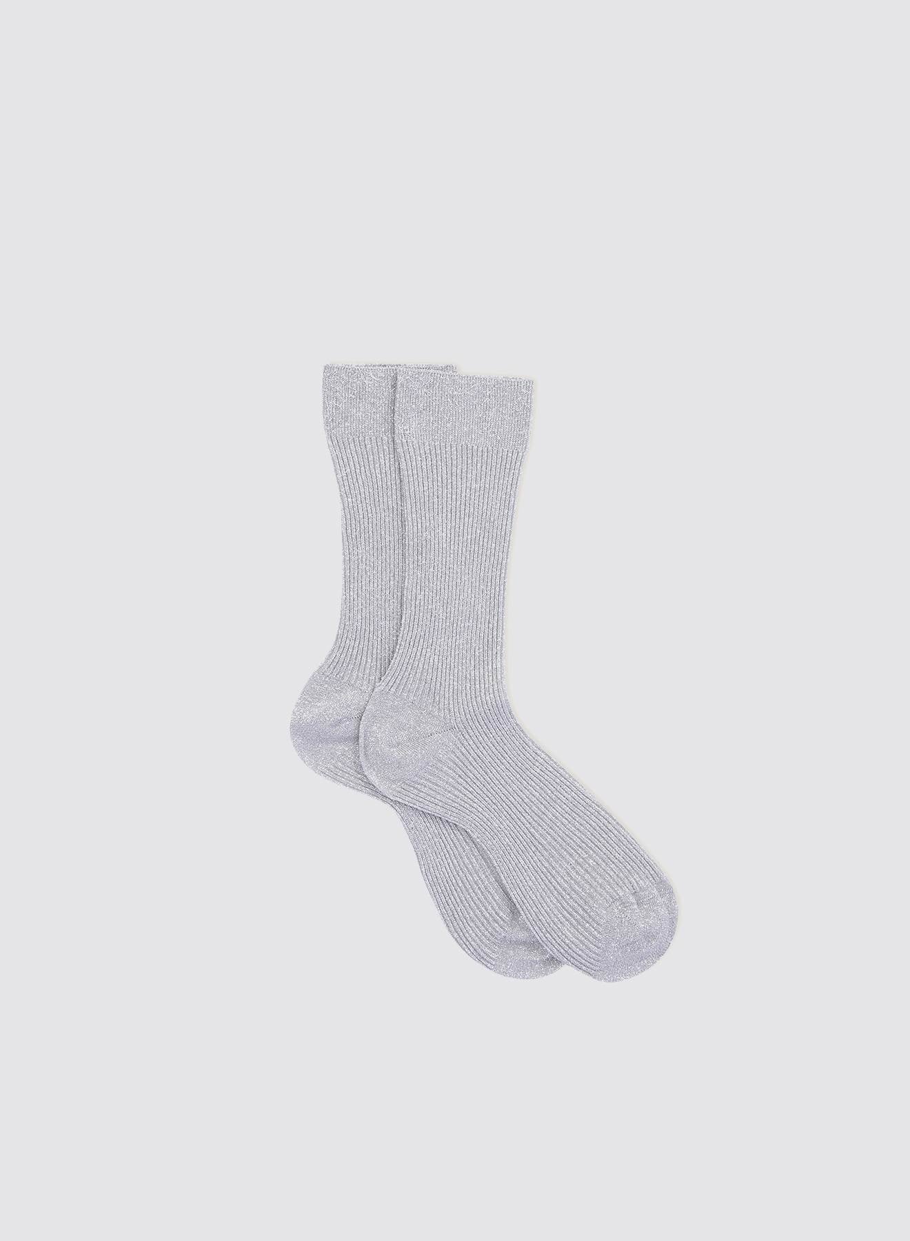 Maria la Rosa WD0B2UN0808 Socken Grün Lurex