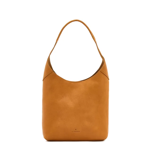 Il Bisonte Le Laudi Schultertasche natur Vollleder