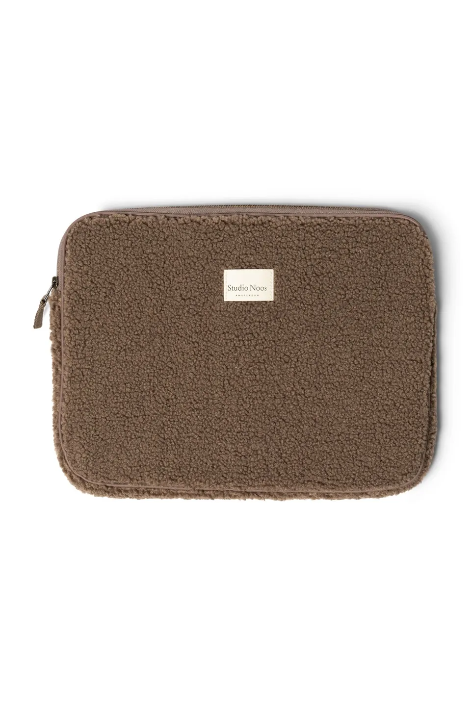 Studio Noos Teddy Laptop Sleeve 15 Inch Laptophülle Braun