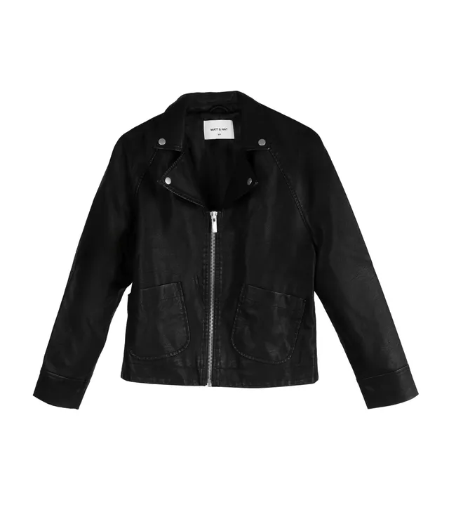 Matt & Nat RIVI Bomberjacke schwarz vegan XS-XL