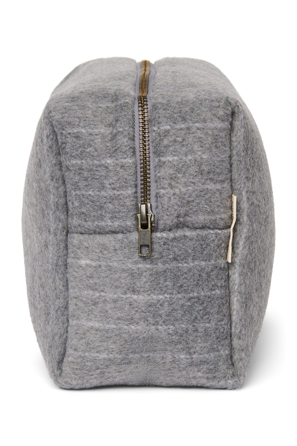 Studio Noos Flannel Chalkstripe Kulturbeutel Hellgrau