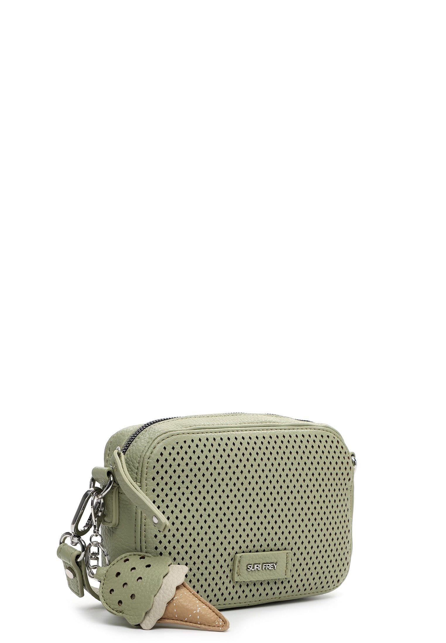 SURI FREY Cilly Crossbody Bag Umhängetasche Pistachio Logoprint