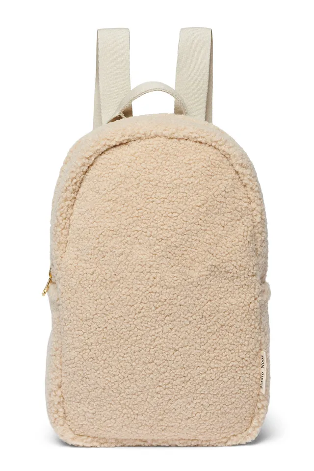 Studio Noos Teddy Mini Backpack Ecru Rucksack Kinder