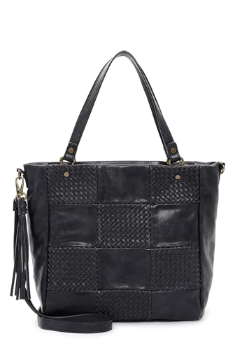 SURI FREY Bly Shopper Umhängetasche Blue Patchwork