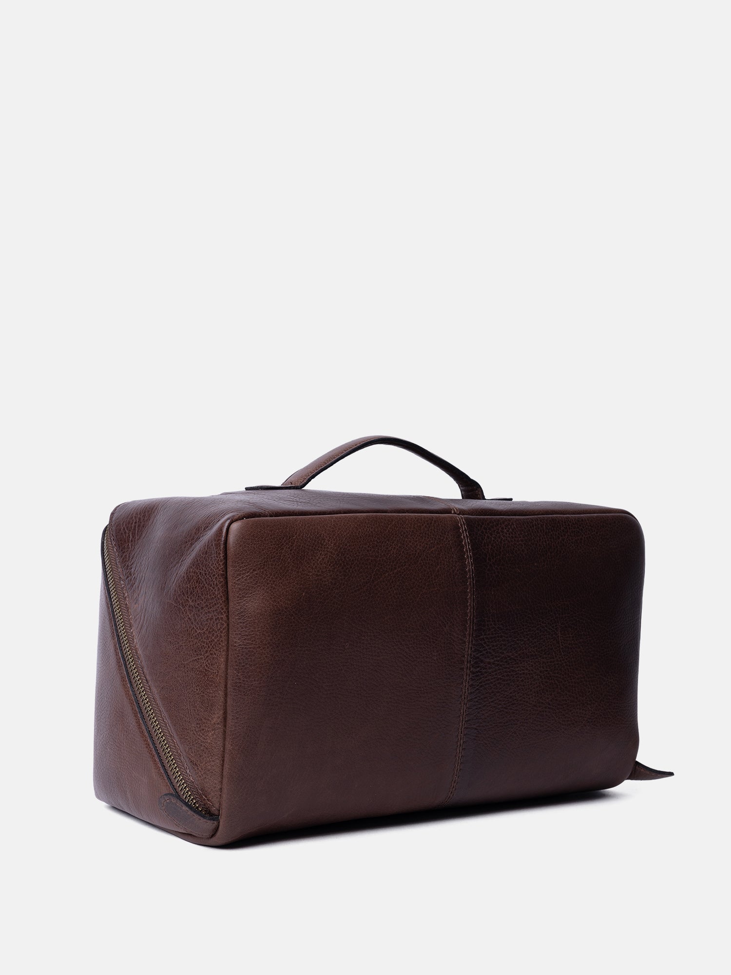RE:DESIGNED Sally Kulturtasche Woodsmoke Vollleder