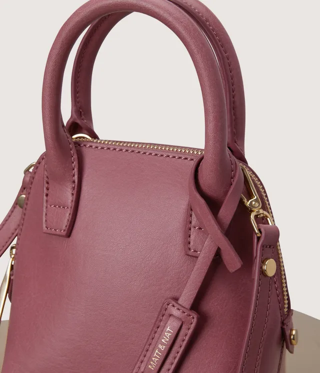 Matt & Nat GESSI MINI Satchel schwarz Vintage