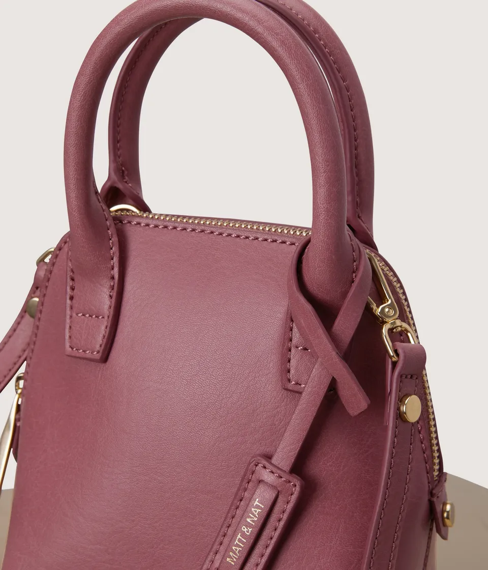 Matt & Nat GESSI MINI Satchel schwarz Vintage