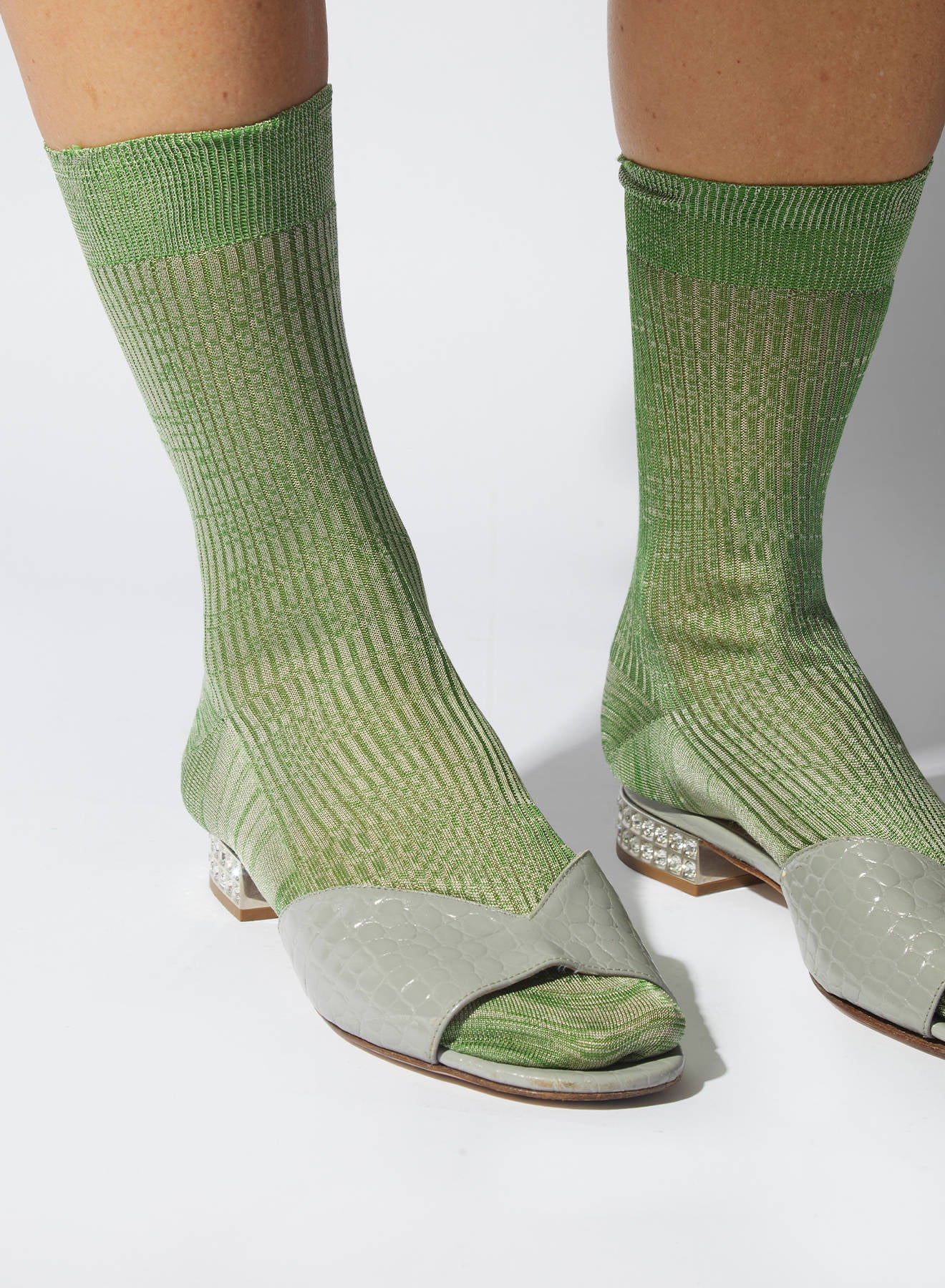 Maria la Rosa WDA33UN4008 Socken Lachs Seide