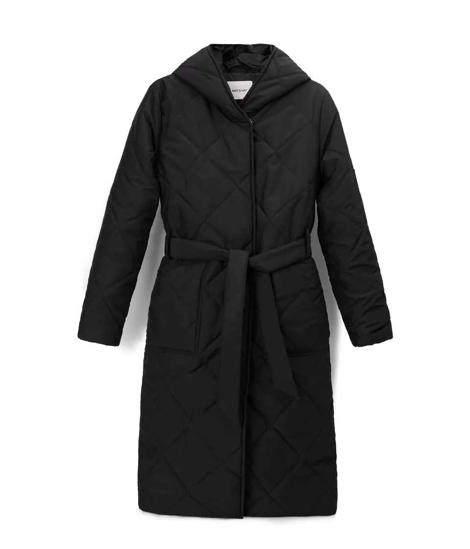 Matt & Nat Dallas Steppjacke Schwarz recycelt