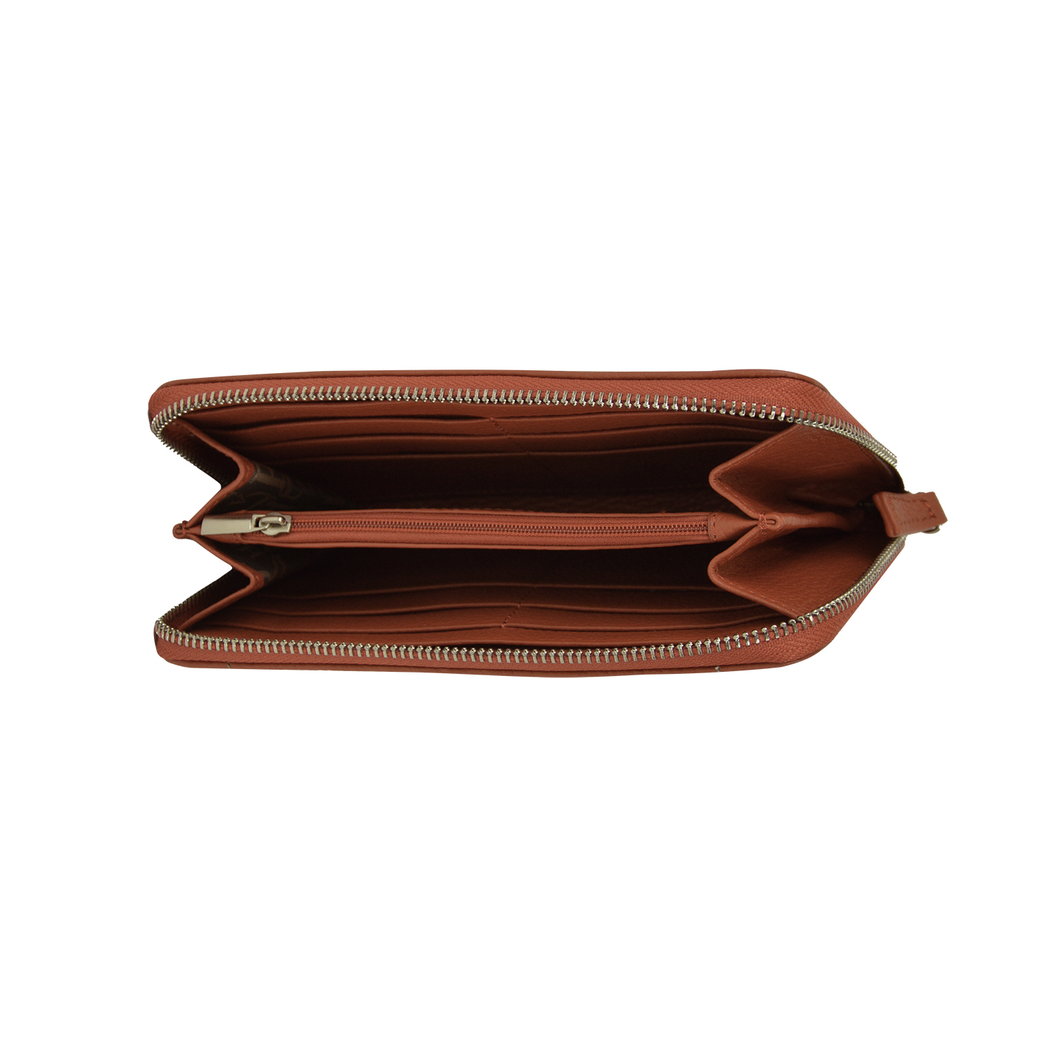 Lamarthe Paris Portemonnaie Cognac Spaltleder