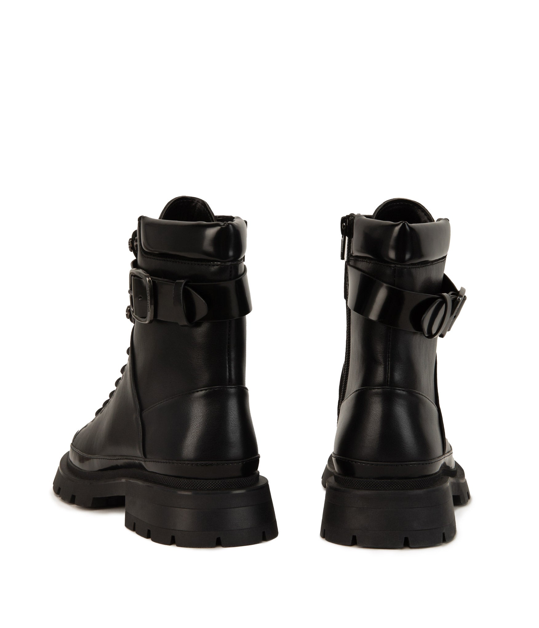 Matt & Nat Tomei Combat Boots Schwarz vegan