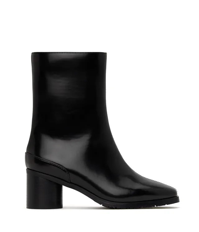 Matt & Nat LIAM Stiefeletten Schwarz vegan Absatz 6 cm