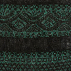 Maria la Rosa Lacy WSS26.05 Socken smaragd Jacquard