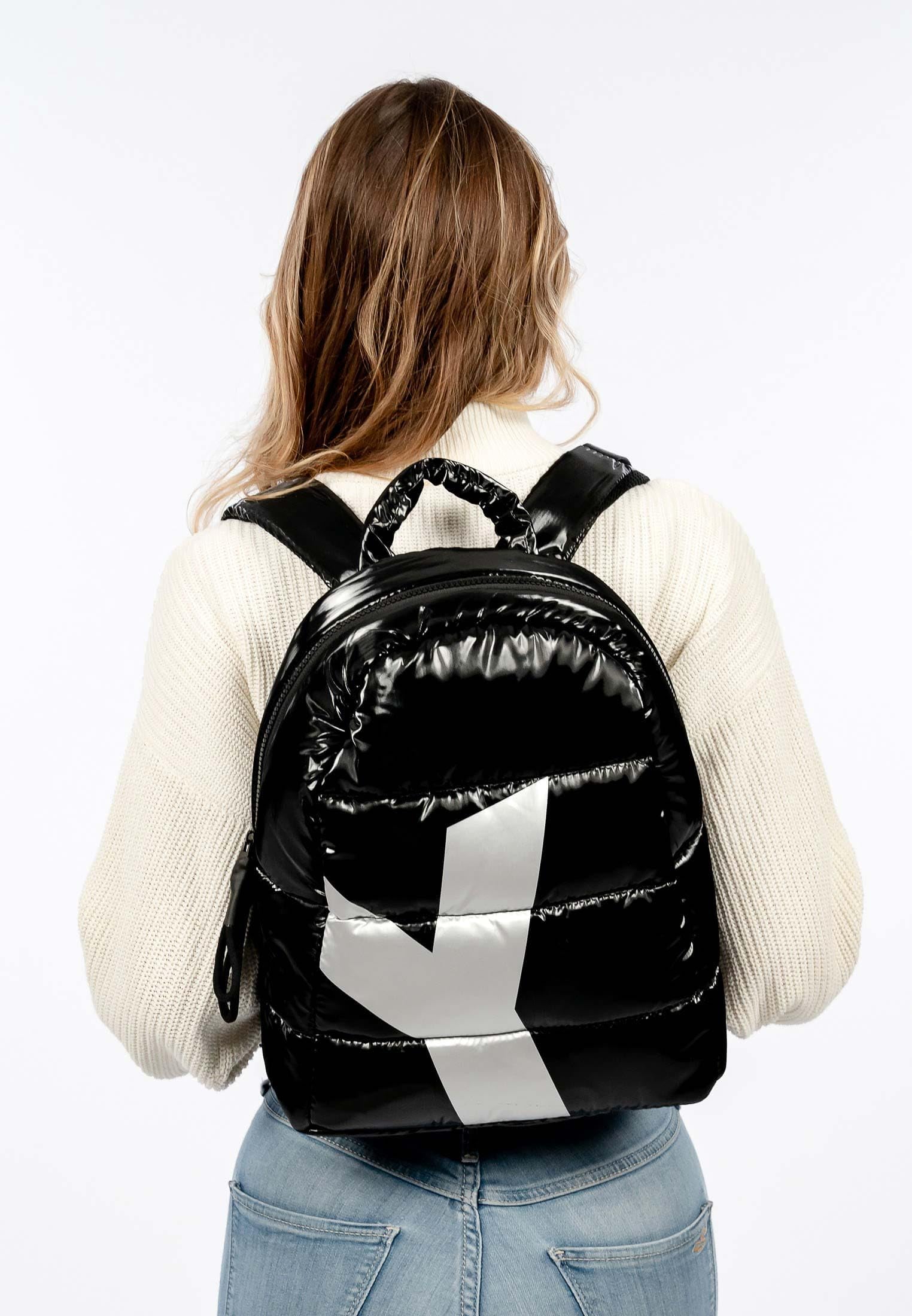SURI FREY SFY Melany Backpack Rucksack Schwarz Metallic