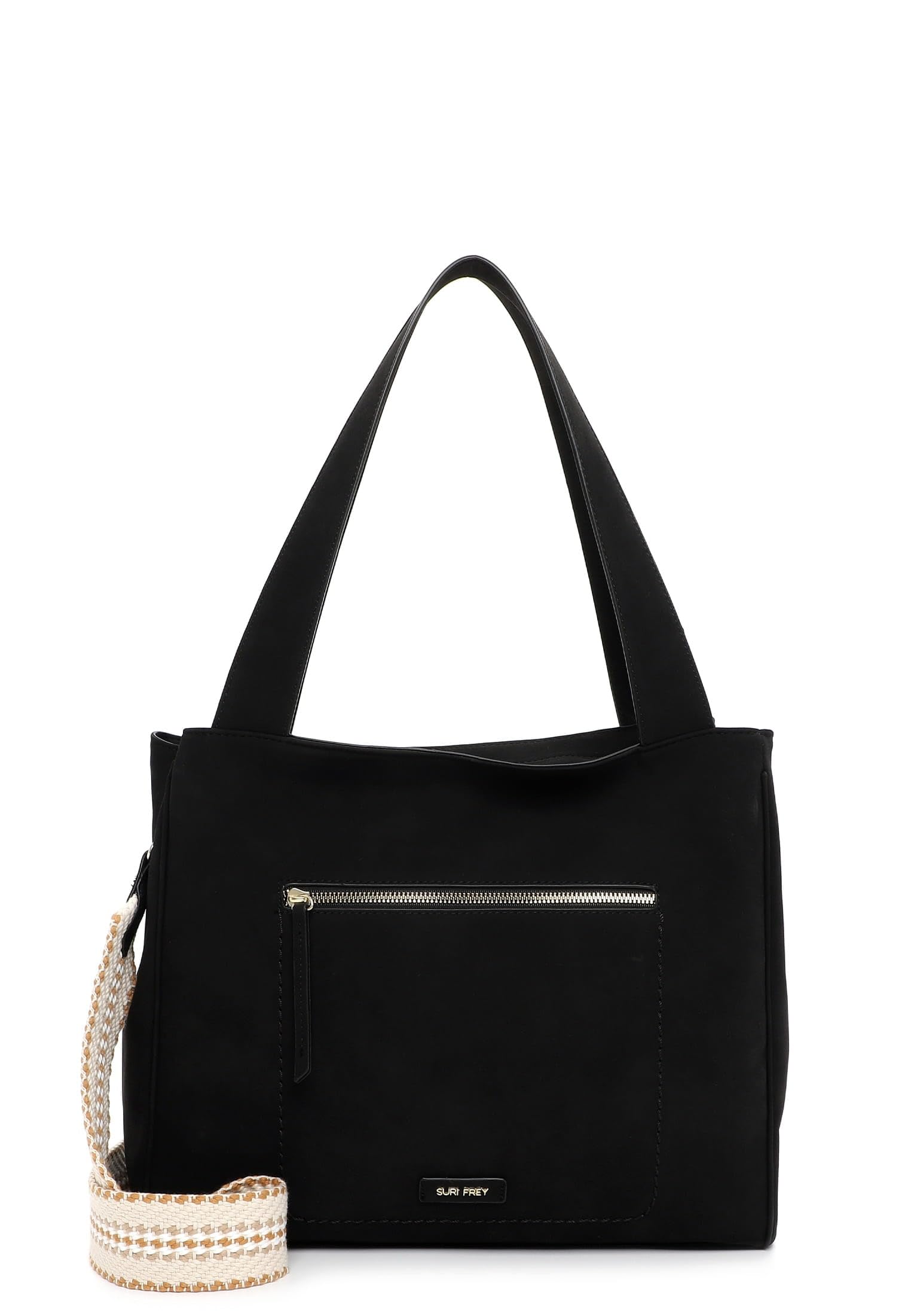 SURI FREY Christy 16974 Shopper Sahara Velour-Optik