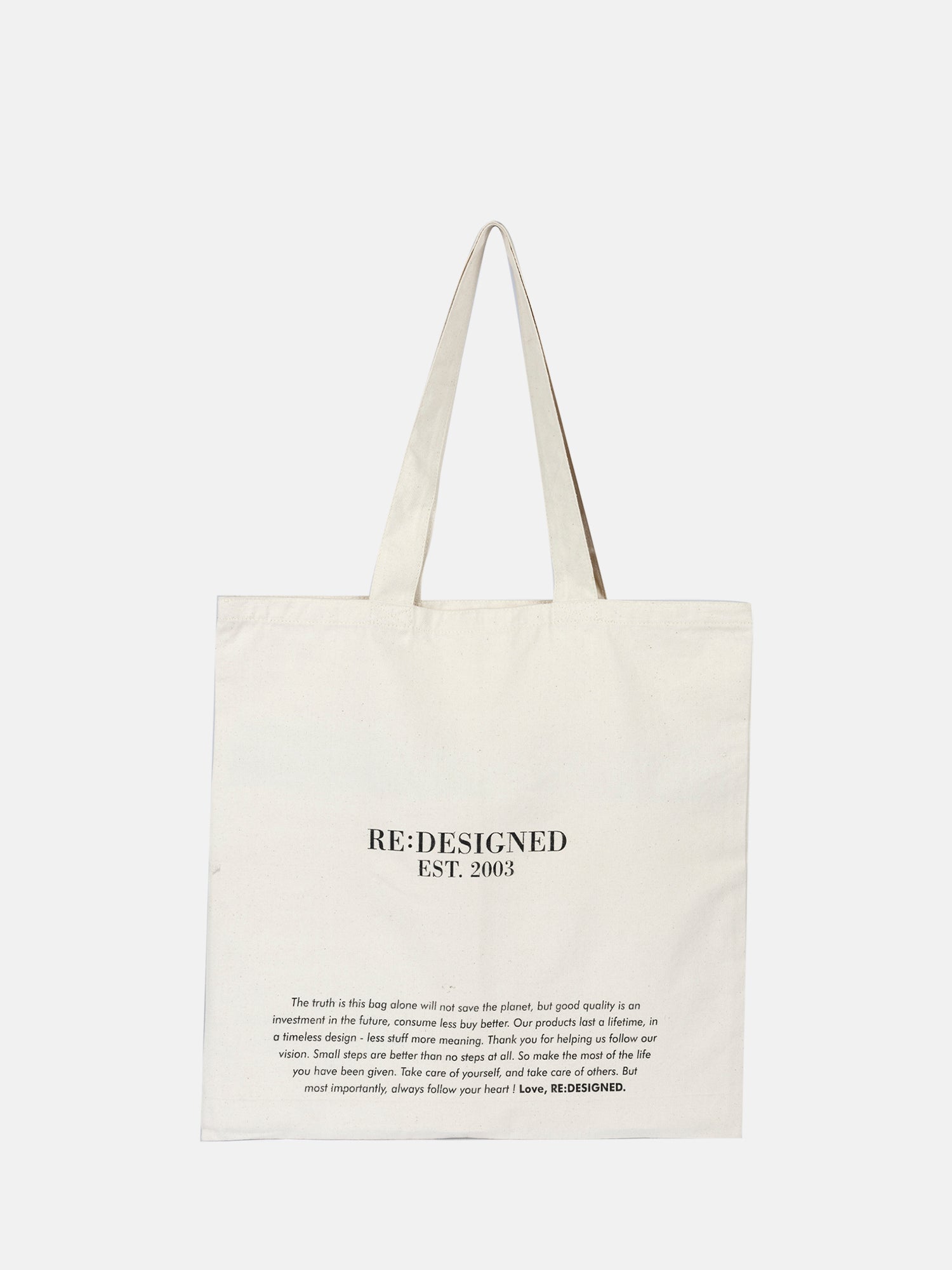 RE:DESIGNED RD Canvas Net Shopper Nature Baumwolle