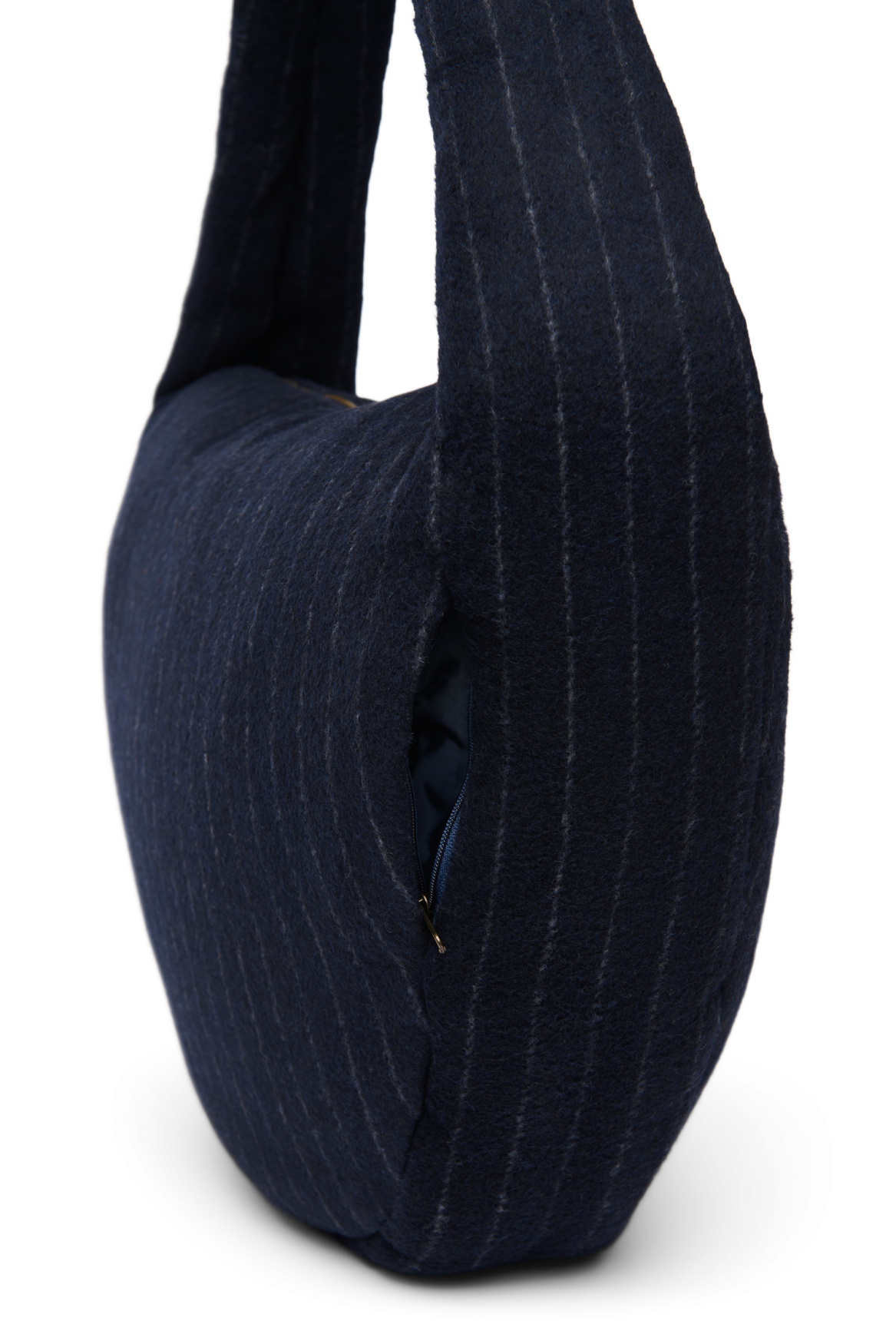 Studio Noos Flannel Chalkstripe Cross Body Umhängetasche Dunkelblau 13 Zoll