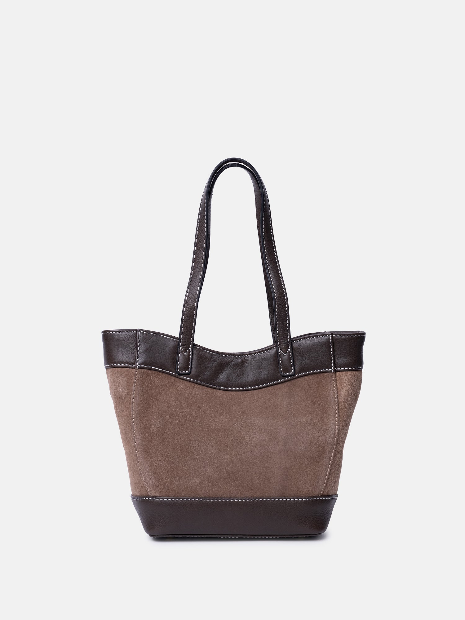 RE:DESIGNED Sol Small Handtasche Grau Vollleder