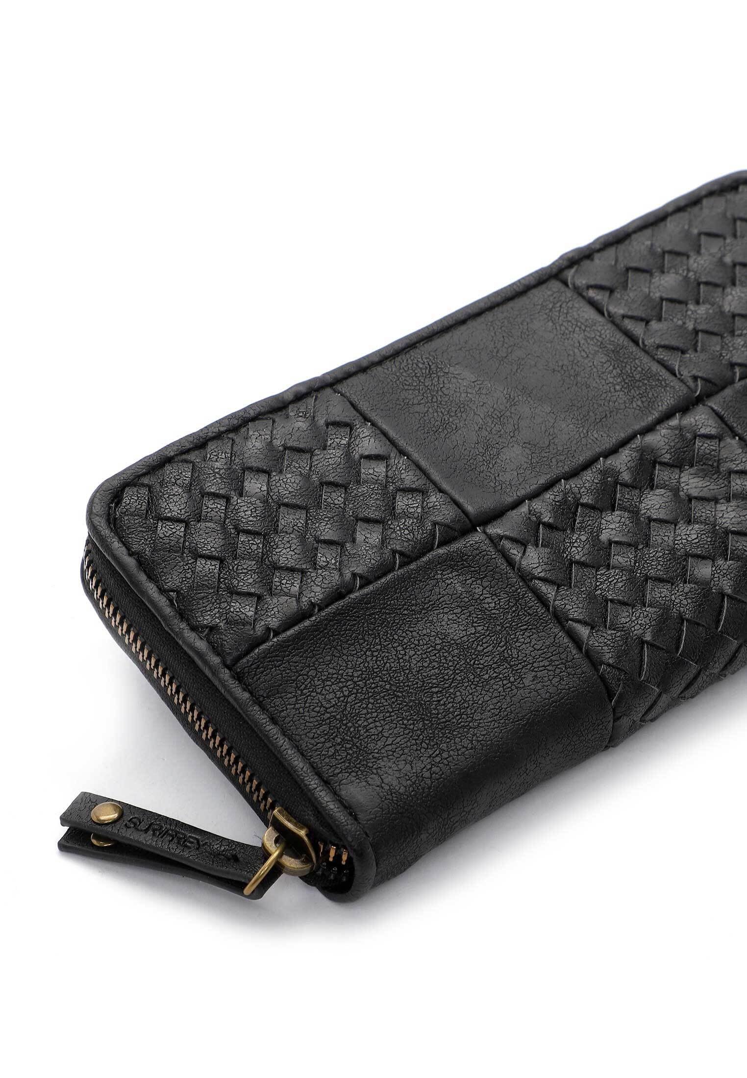 SURI FREY Bly Zip Around Geldbörse Schwarz Patchwork