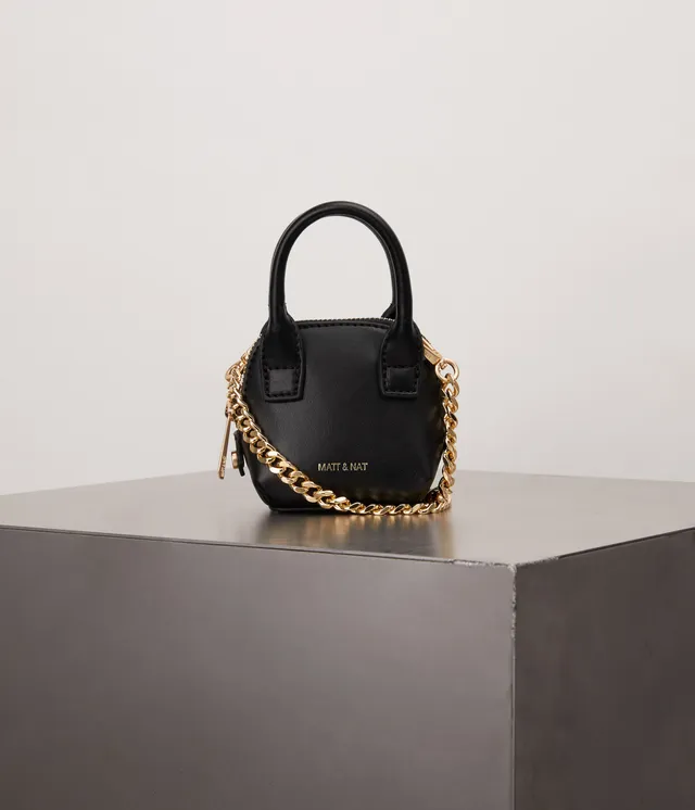 Matt & Nat Gessi Pico Apfelleder Tasche schwarz