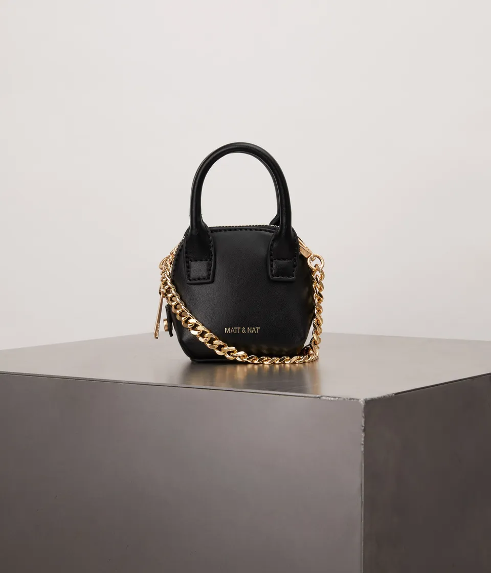 Matt & Nat Gessi Pico Apfelleder Tasche schwarz