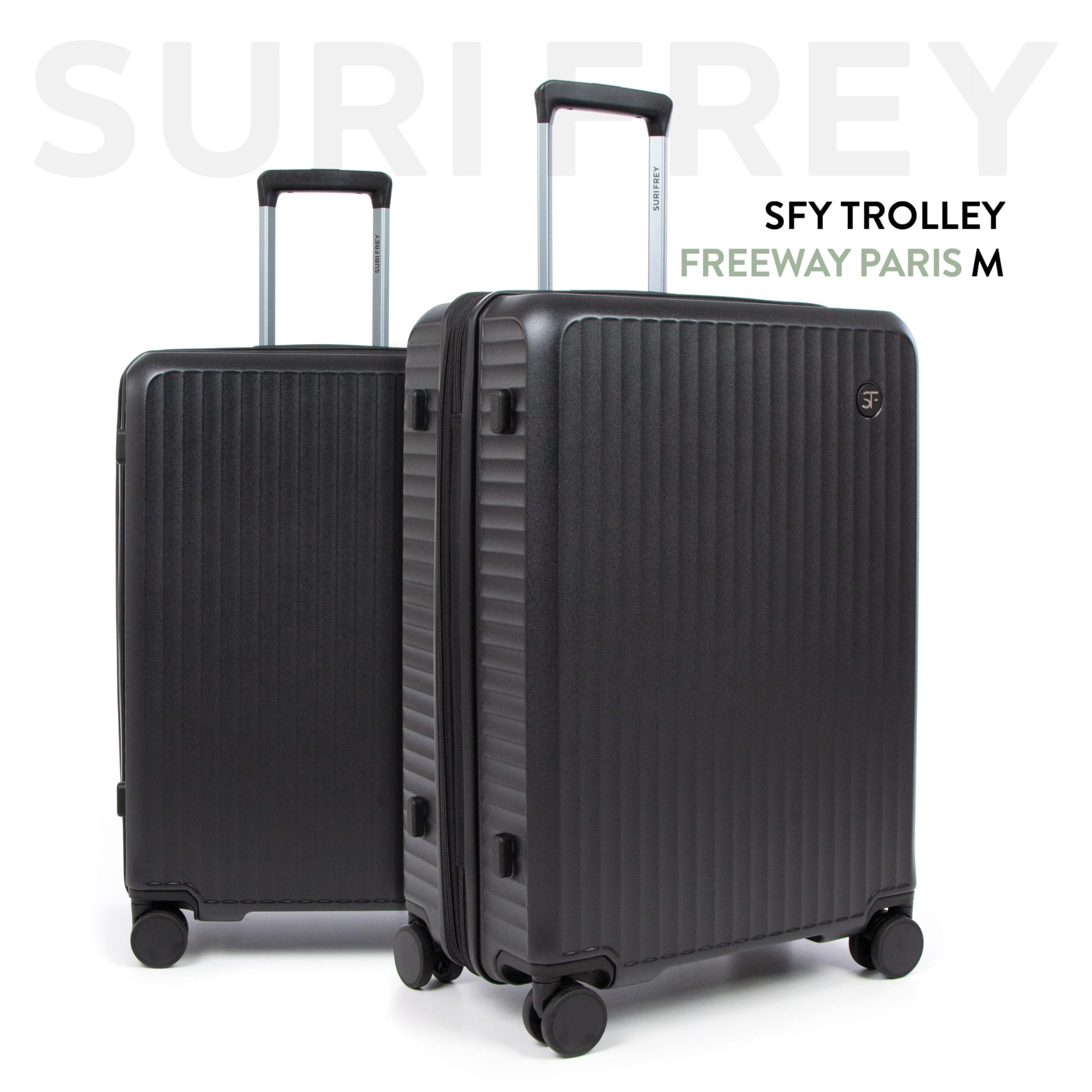 SURI FREY FreyWay Paris 70701 Koffer Schwarz 79 l