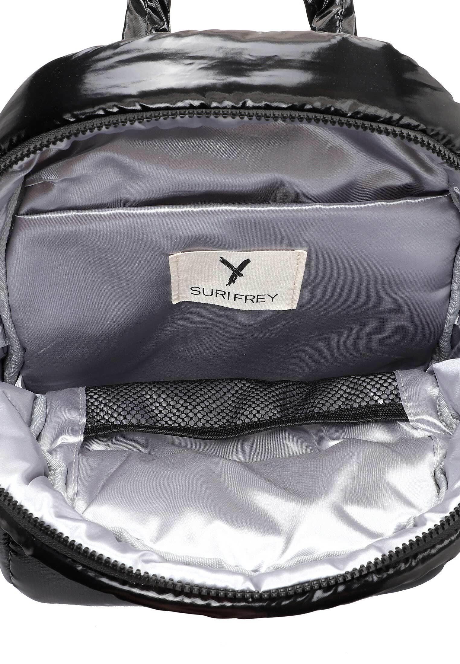 SURI FREY SFY Melany Backpack Rucksack Schwarz Metallic
