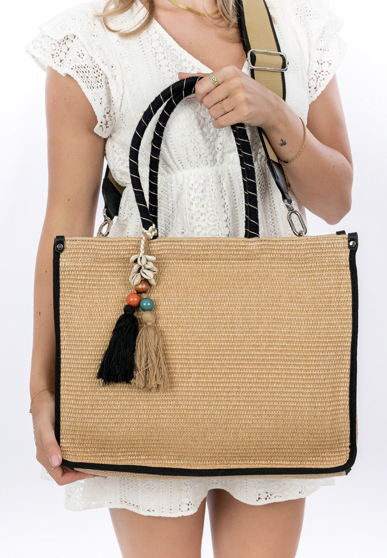SURI FREY Kirsty 14891 Shopper Black-Kombi DIN A4