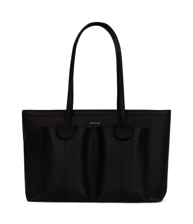 Matt & Nat Jos Purity Tote Schwarz 14 Zoll Laptop