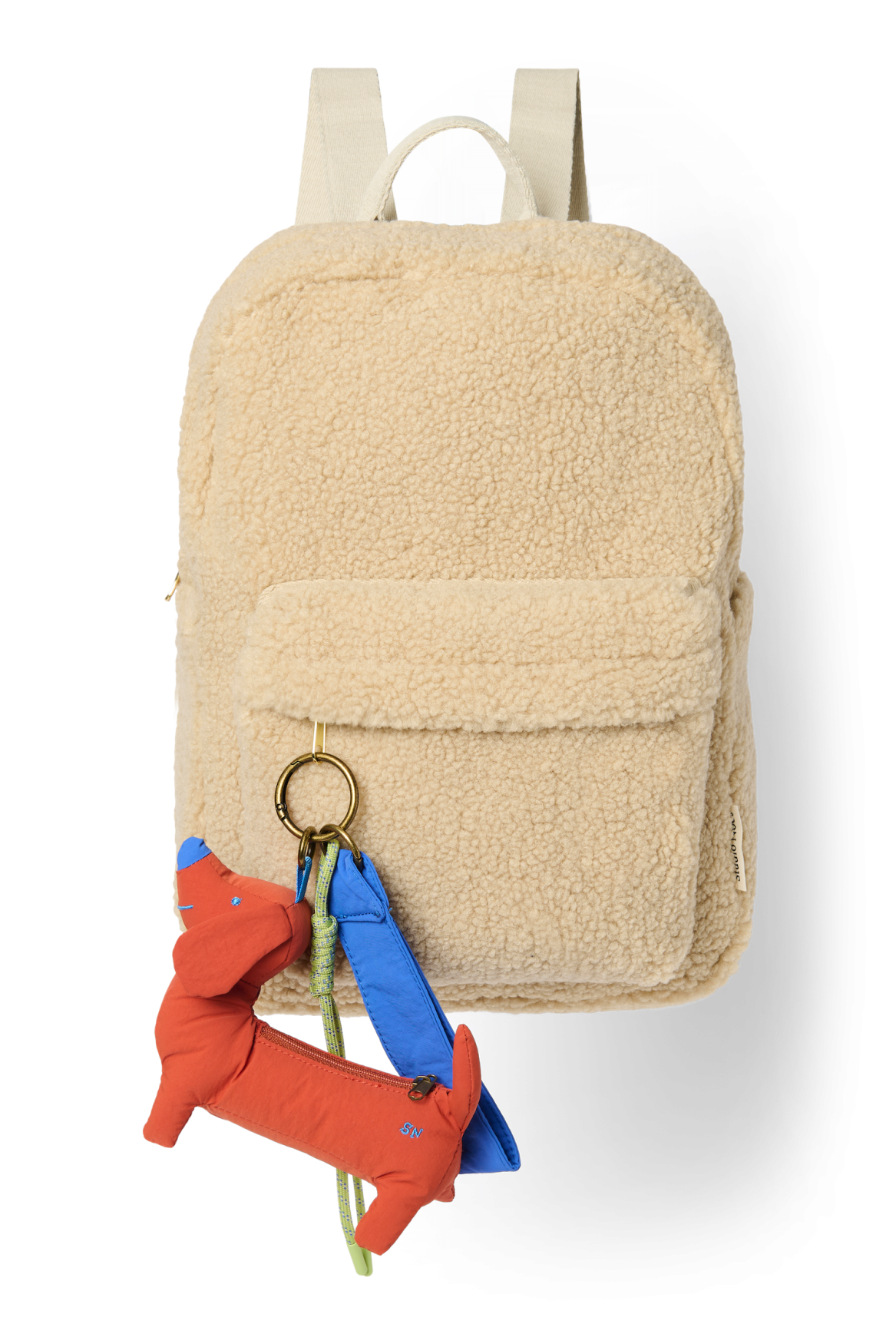 Studio Noos Bag Charm Taschenanhänger Dackel Braun