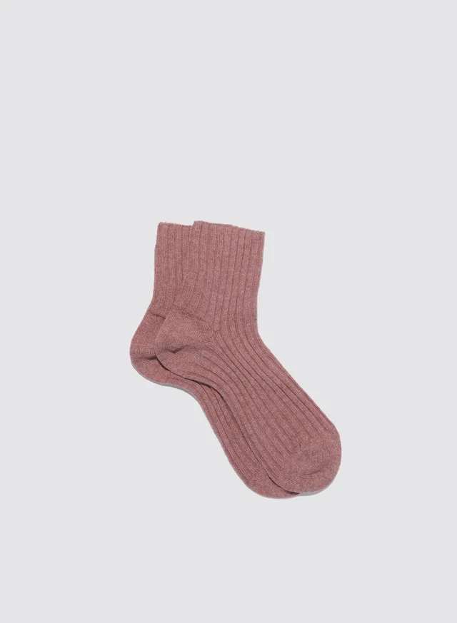 Maria la Rosa WS007UN0194 Socken Melanzana Cashmere