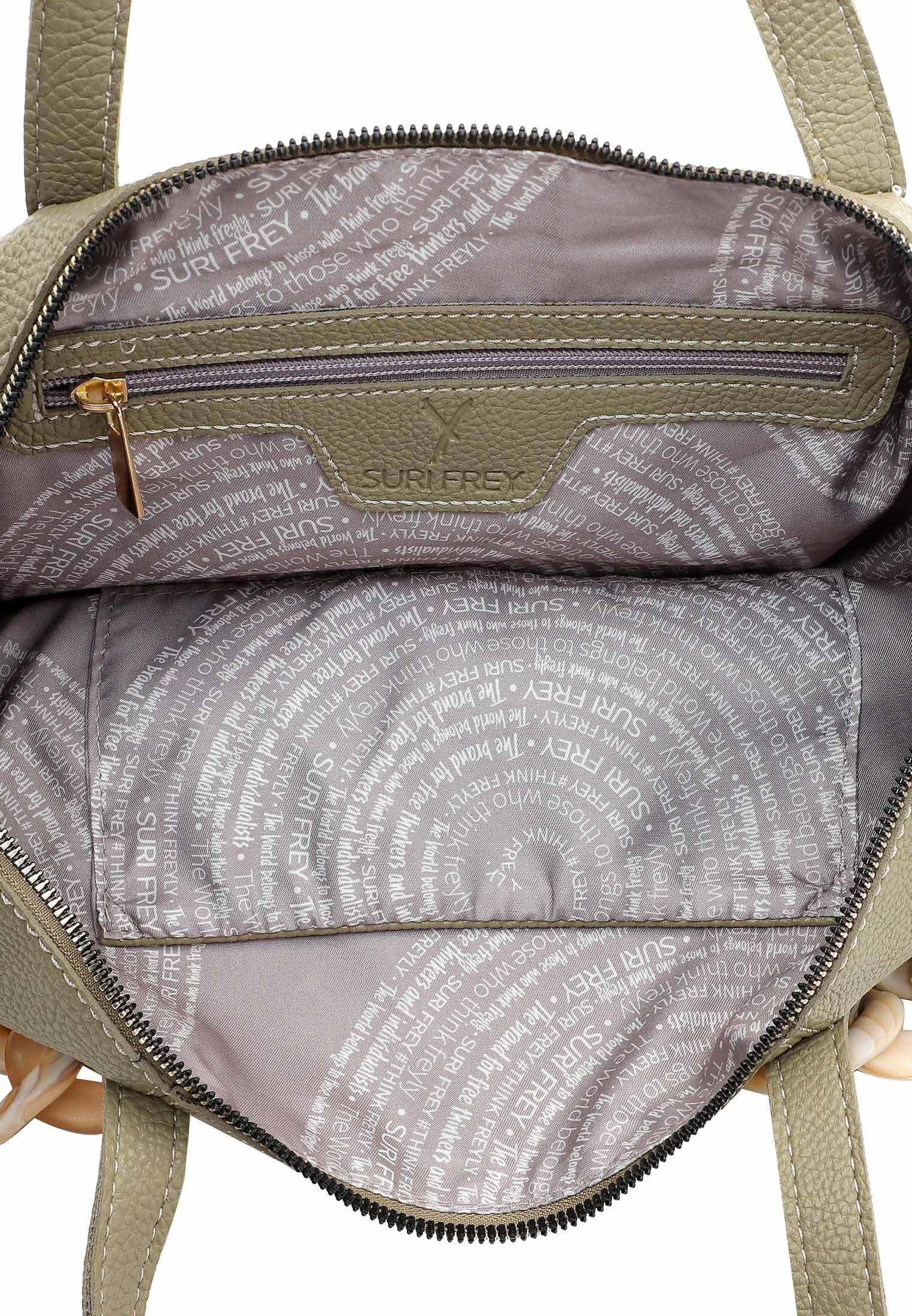 SURI FREY Candy 13583 Shopper khaki vegan Uni