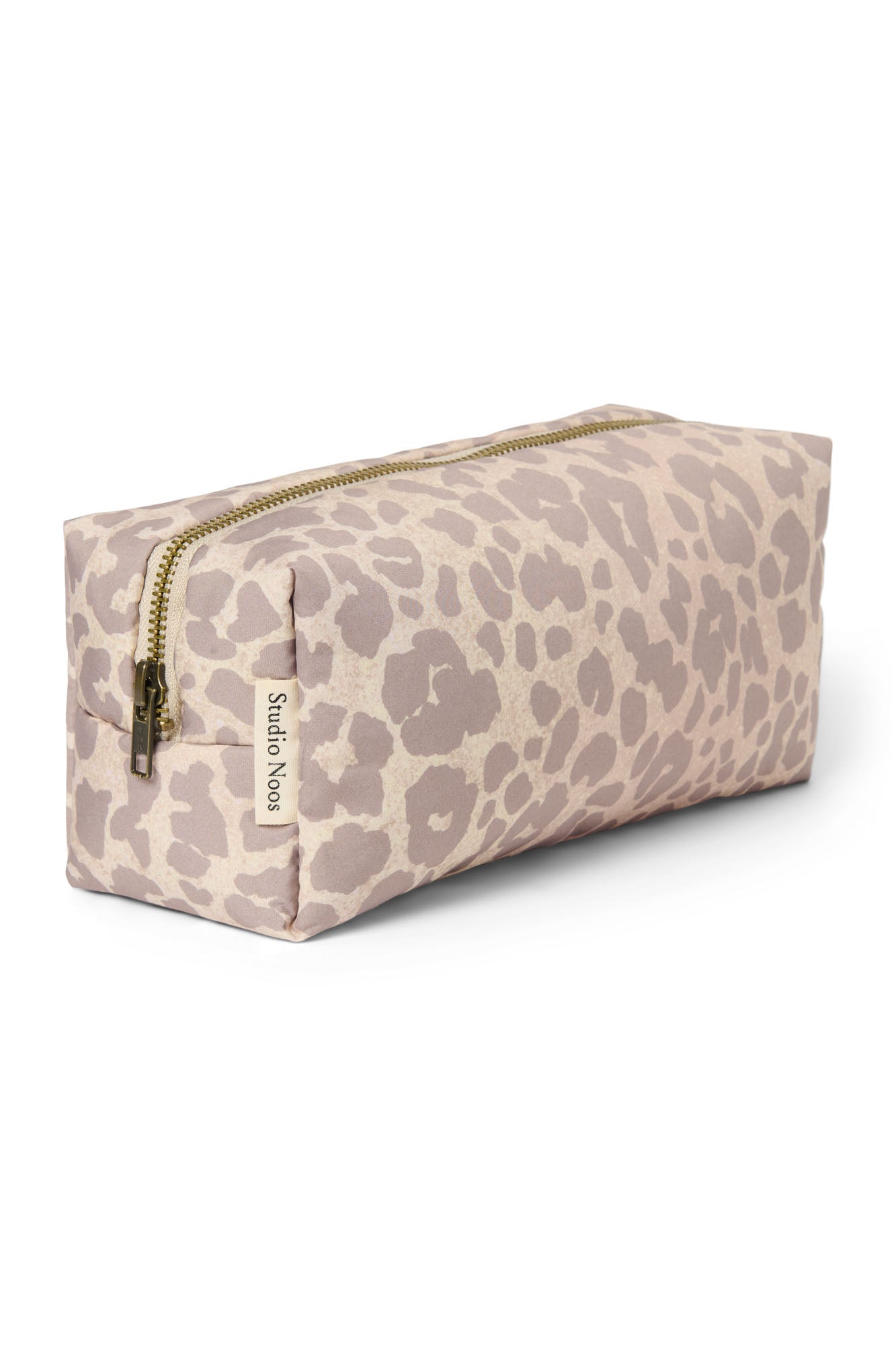 Studio Noos Puffy Pouch Täschchen Beige Leopard