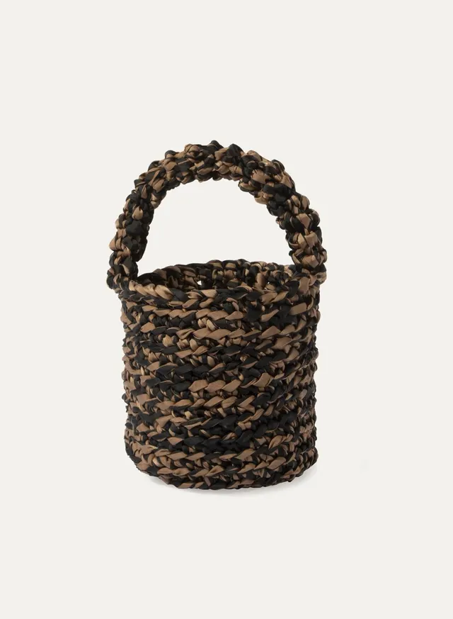 Maria la Rosa Verdi Bucket Beuteltasche Emerald Crochet