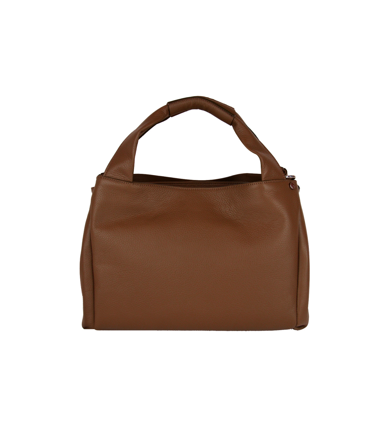 Lamarthe Naturel Handtasche Cognacbraun Vollleder