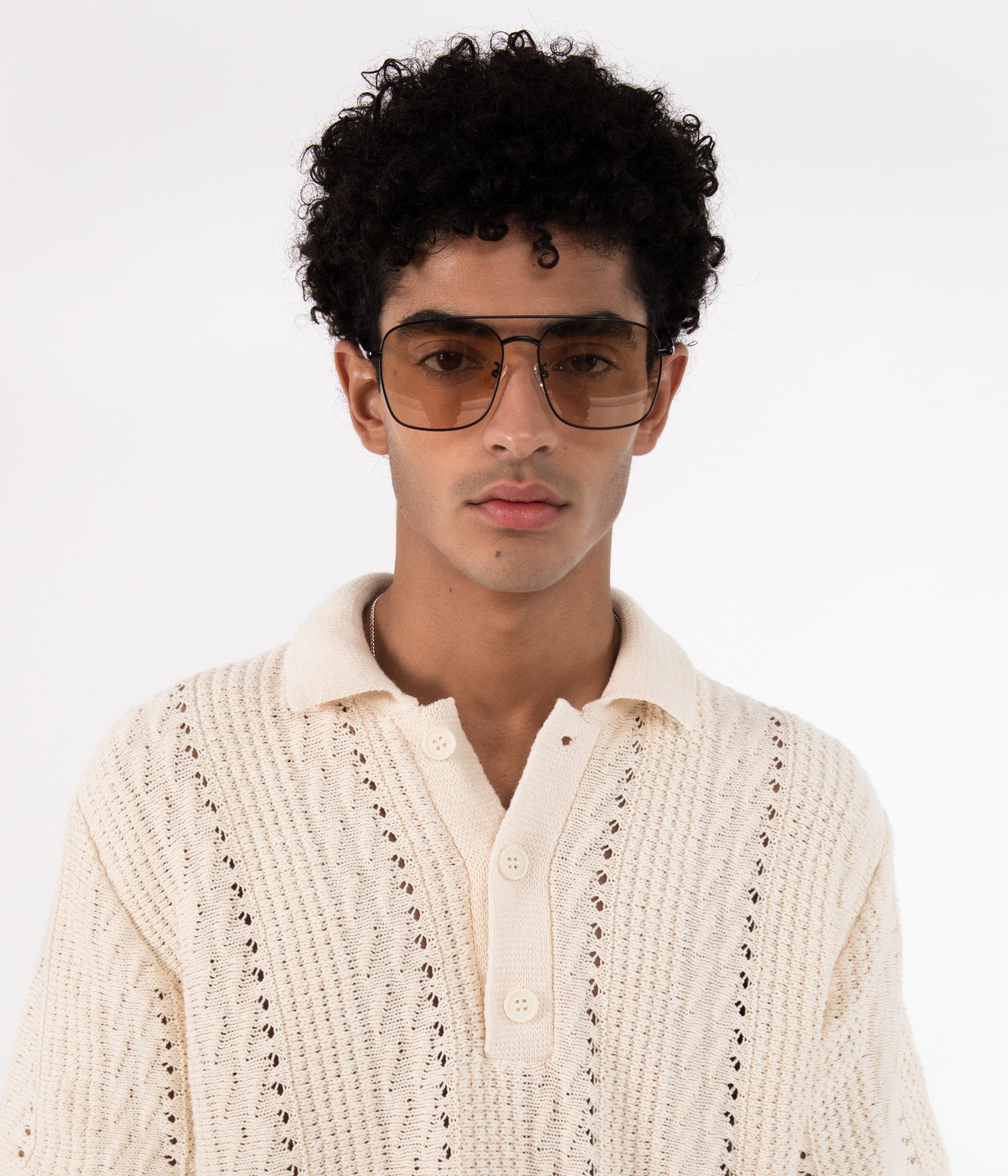 Matt & Nat Ruth Aviator Sonnenbrille schwarz polarisiert