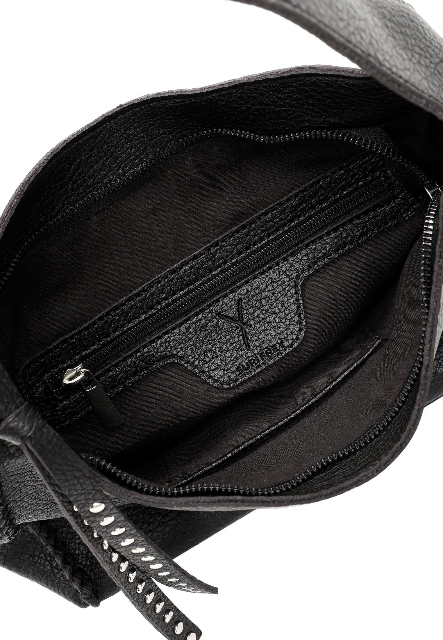 SURI FREY Franzy Hobo Bag S Schultertasche Black Anhänger