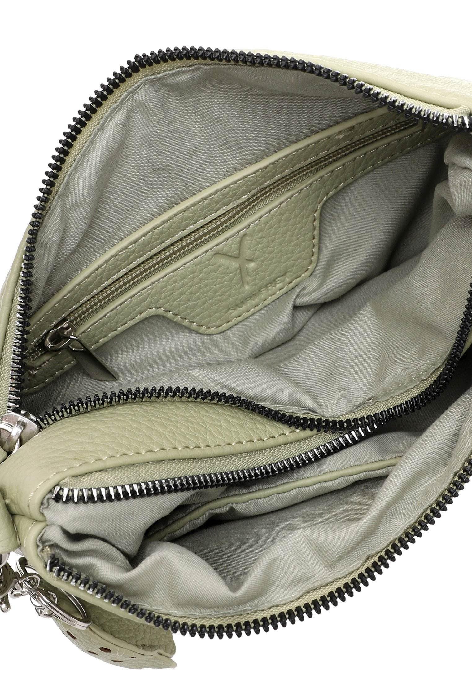 SURI FREY Cilly Crossover Bag Umhängetasche Pistachio 2-Fach