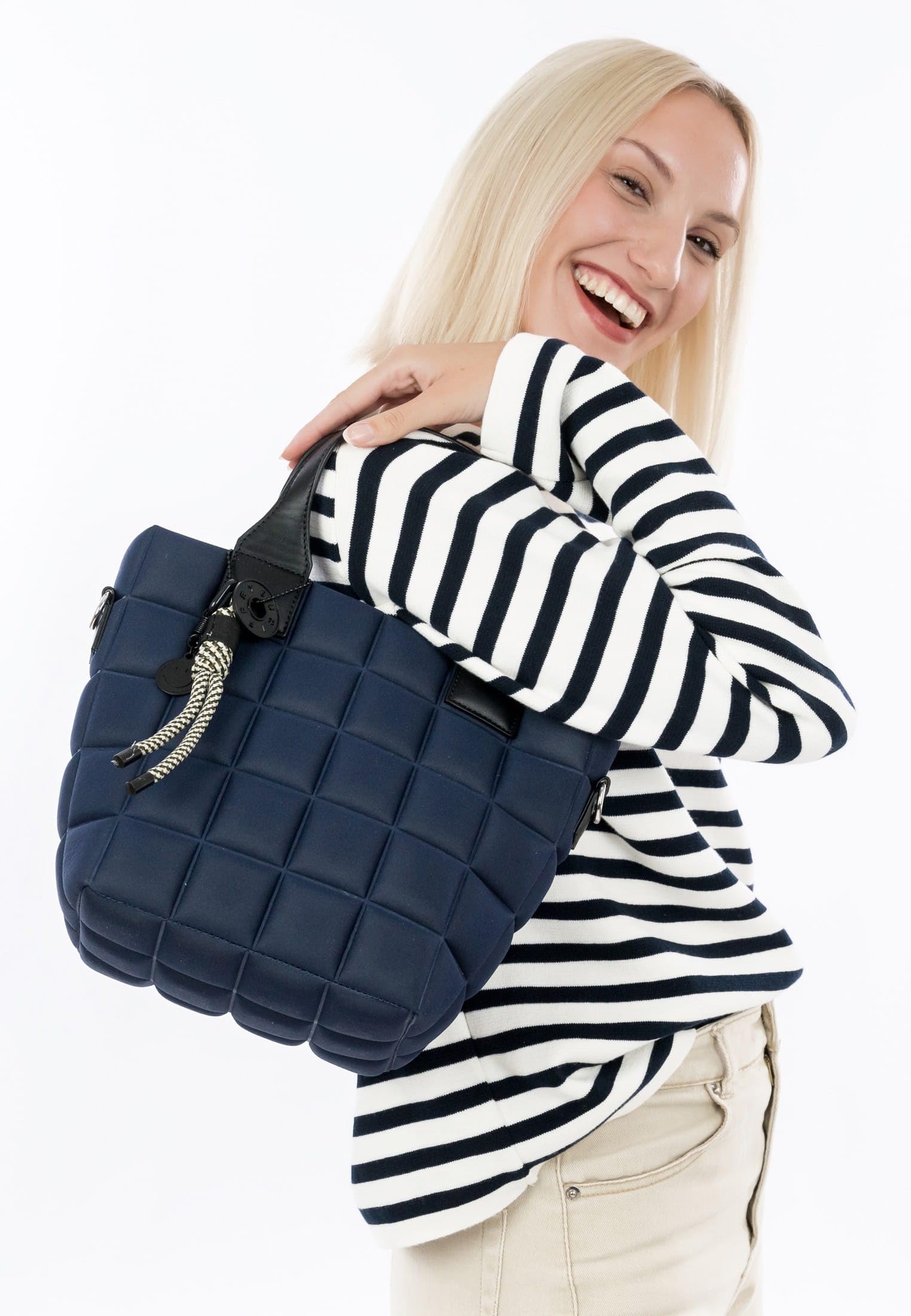 SURI FREY Jancy Cityshopper S Handtasche Blau