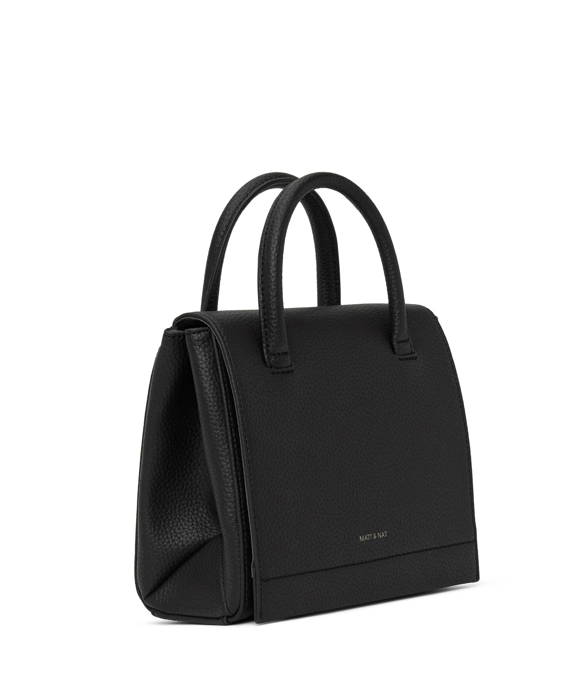 Matt & Nat Adelsm Purity Handtasche Schwarz klein