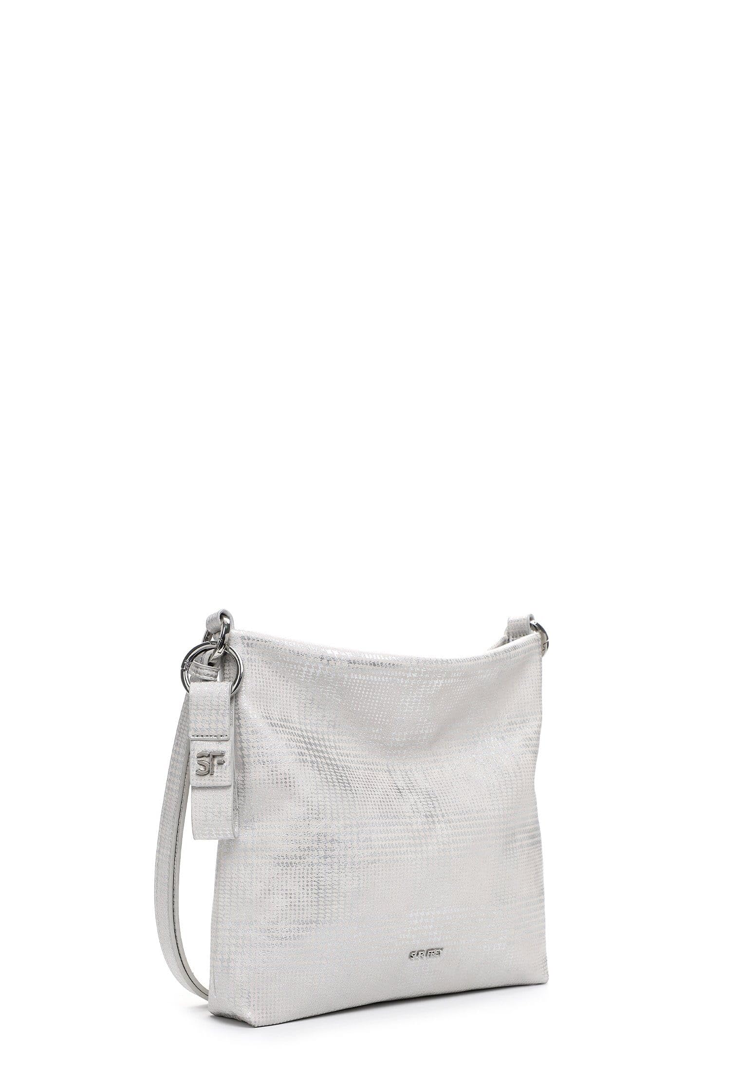 SURI FREY Nicy Crossbody Bag M Umhängetasche Silver