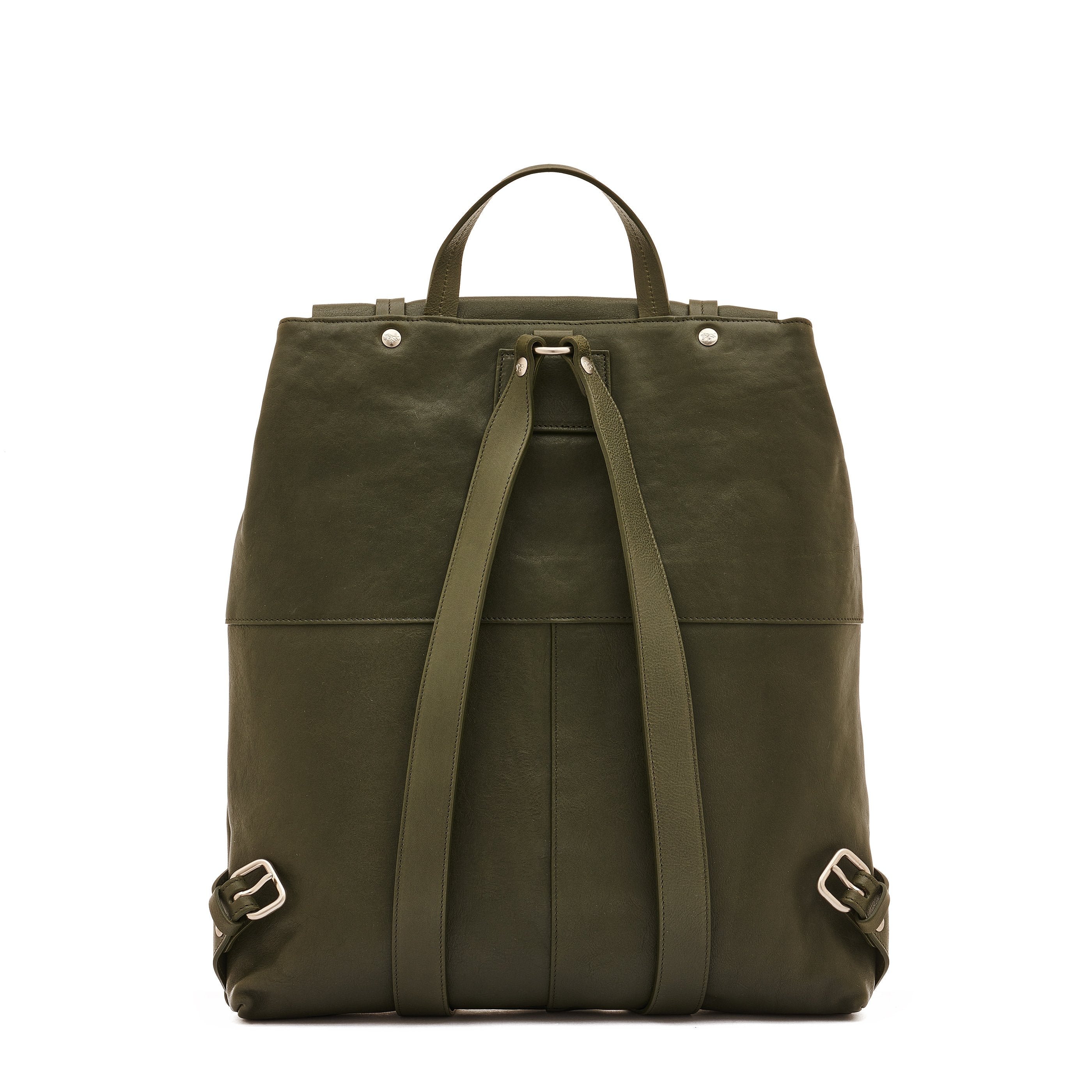 Il Bisonte Trappola Rucksack Vollleder Bosco