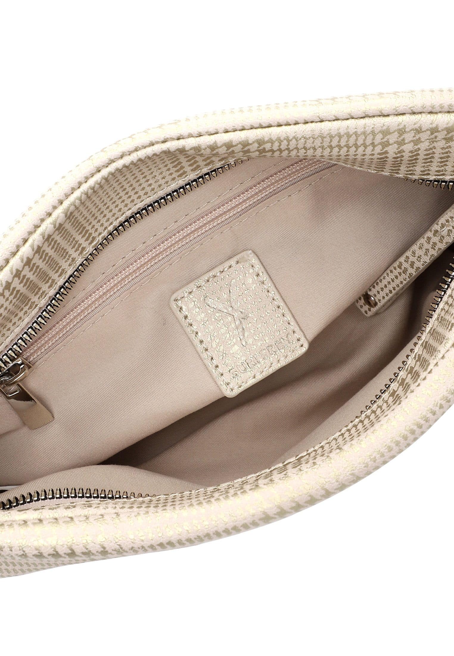 SURI FREY Nicy Crossbody Umhängetasche Gold geometrisch